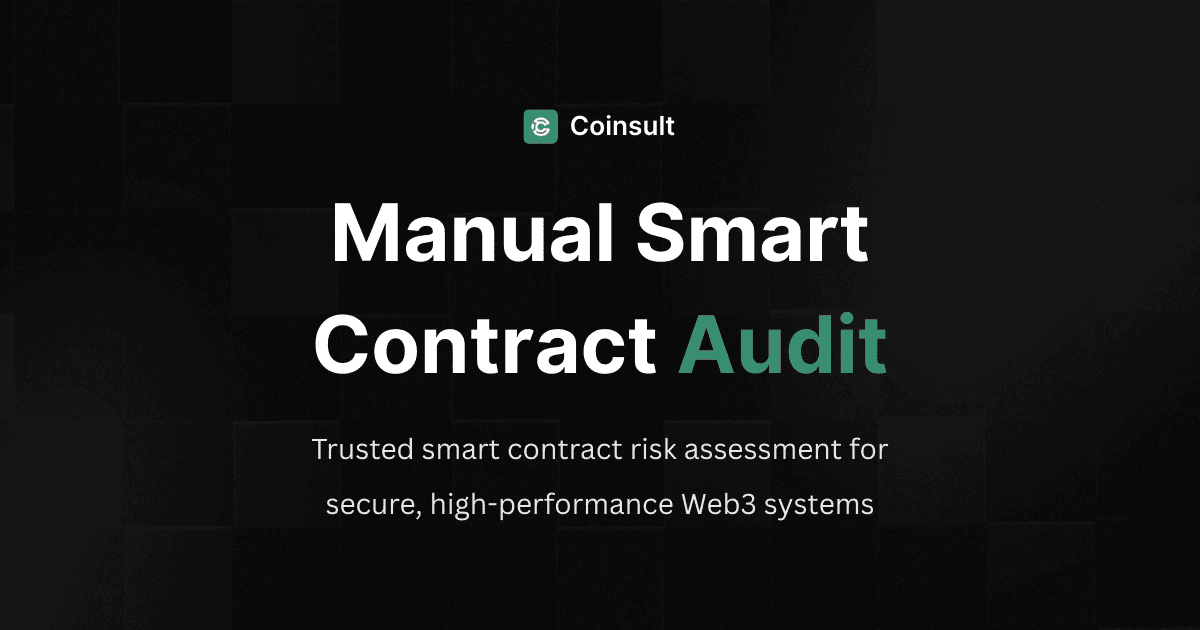 Smart Contract Audit - Coinsult